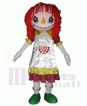 Ragdoll Girl Elf Mascot Costume Cartoon