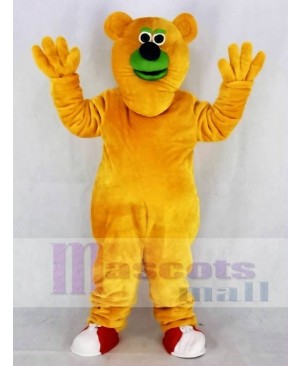 Fresno Grizzlies Parker T. Orange Bear Mascot Costume