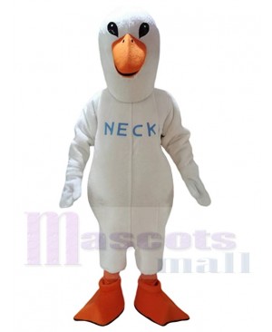 White Goose Mascot Costume For Adults Mascot Heads