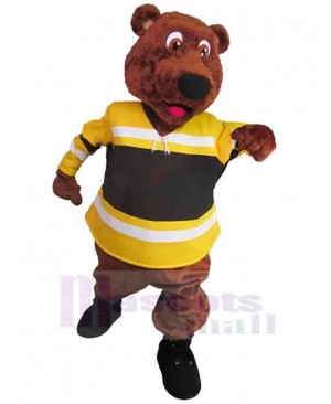 Bear the Relay Race Mascot Costume Animal