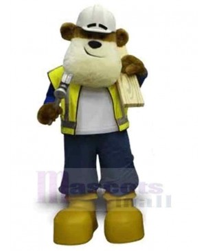 Work Bear 1 Mascot Costume Animal