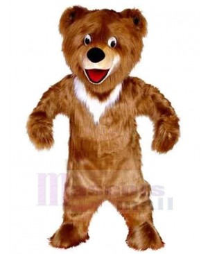Lightweight Brown Bear Mascot Costume For Adults Mascot Heads