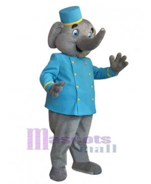 Bellhop Elephant Mascot Costume Animal