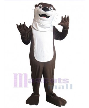 Strong Otter Mascot Costume Animal