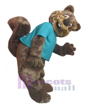 Strong Squirrel Mascot Costume Animal